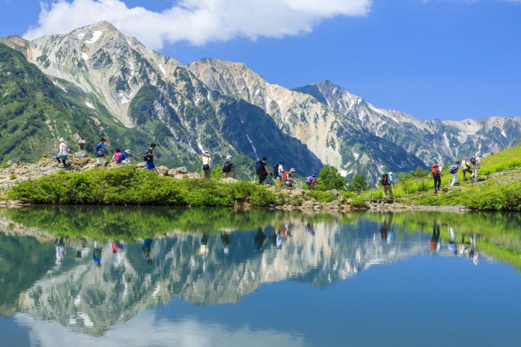百岳健走，日本百大名山